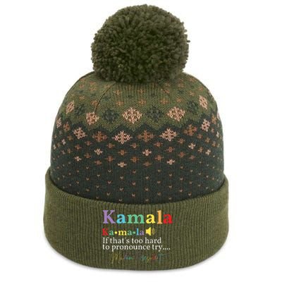 Kamala If Thats Too Hard To Pronounce Try Madam President The Baniff Cuffed Pom Beanie