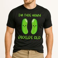 Kids I'm This Many Pickles Old 2nd Birthday 2 Years Old Bday Cooling Performance Crew T-Shirt
