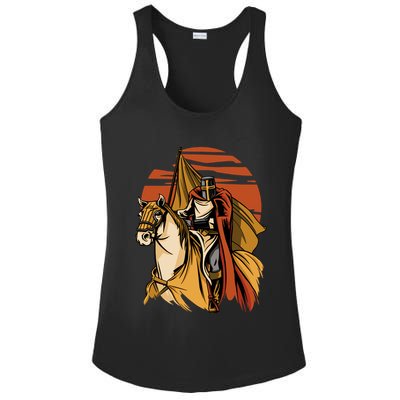 Knight In The Sunset Ladies PosiCharge Competitor Racerback Tank