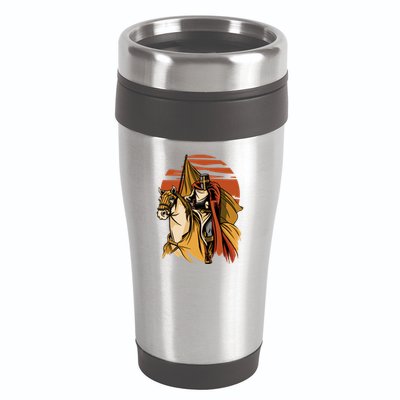 Knight In The Sunset 16oz Travel Tumbler