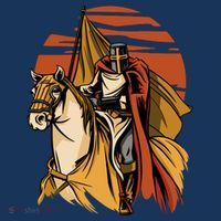 Knight In The Sunset Cooling Performance Long Sleeve Crew