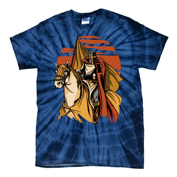 Knight In The Sunset Tie-Dye T-Shirt