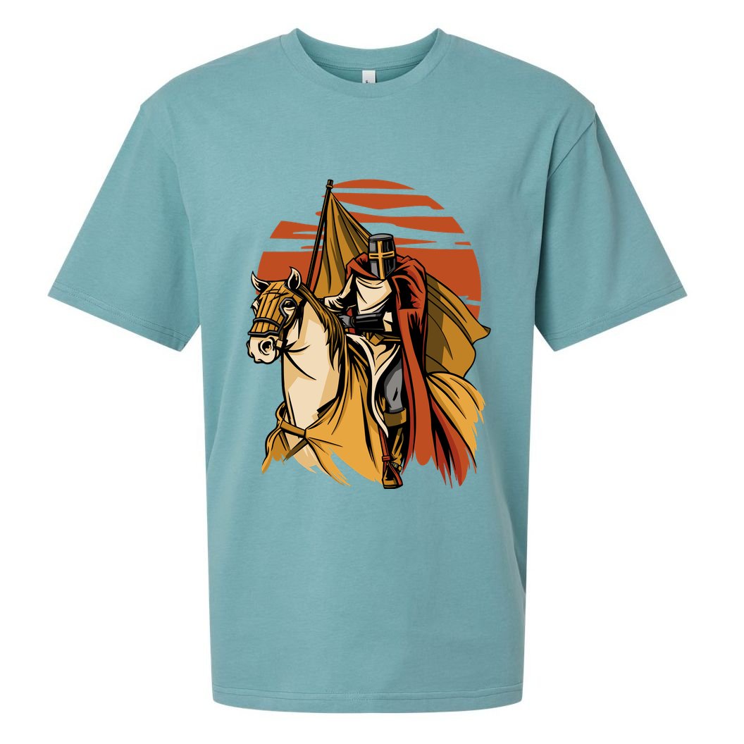 Knight In The Sunset Sueded Cloud Jersey T-Shirt