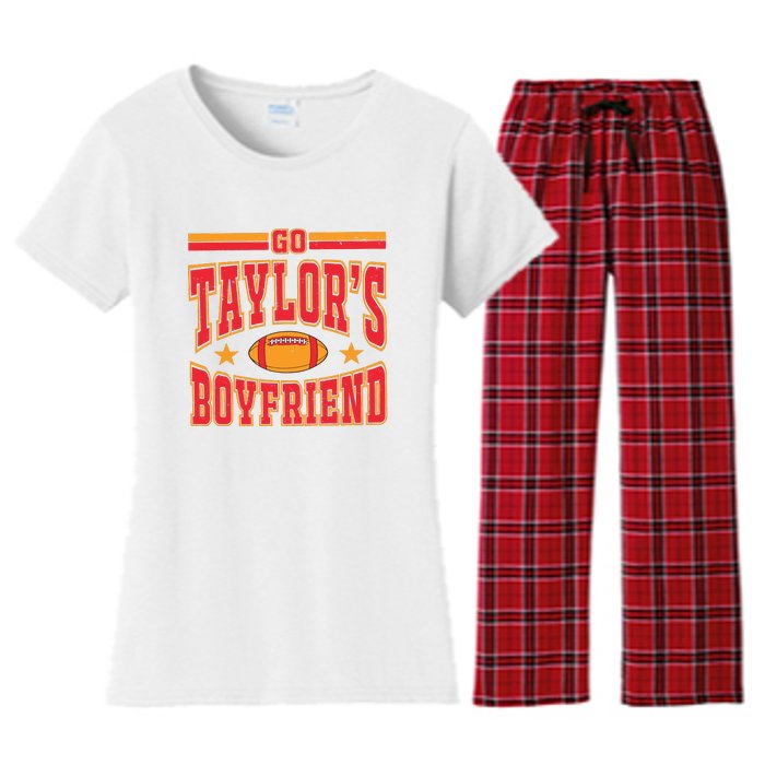 Karma Is The Guy On The Chief Taylor Women's Flannel Pajama Set