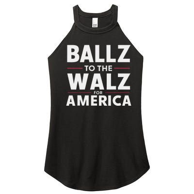 Kamala In The Context Ballz Walz Mn Kamala Harris 2024 Women’s Perfect Tri Rocker Tank