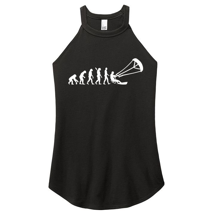 Kite Surfing Evolution Women's Perfect Tri Rocker Tank