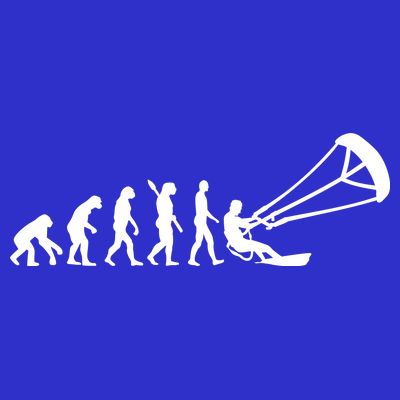 Kite Surfing Evolution T-Shirt