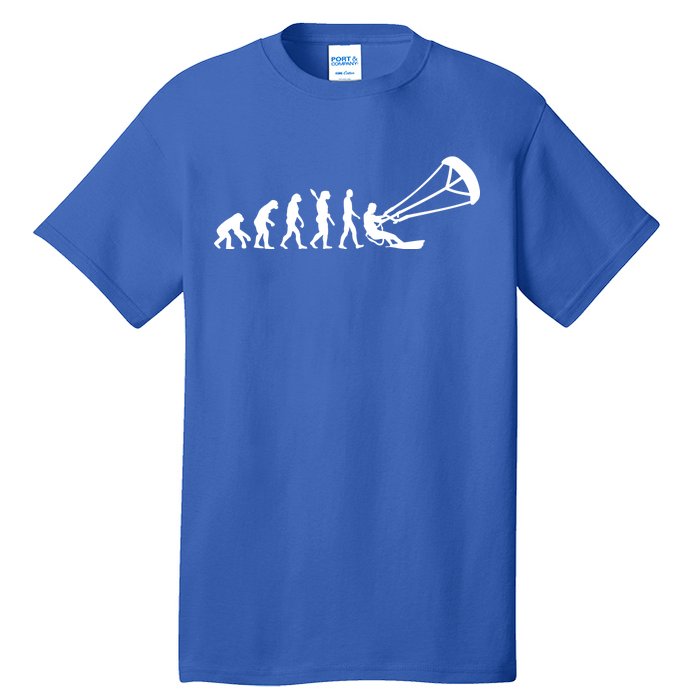 Kite Surfing Evolution Tall T-Shirt