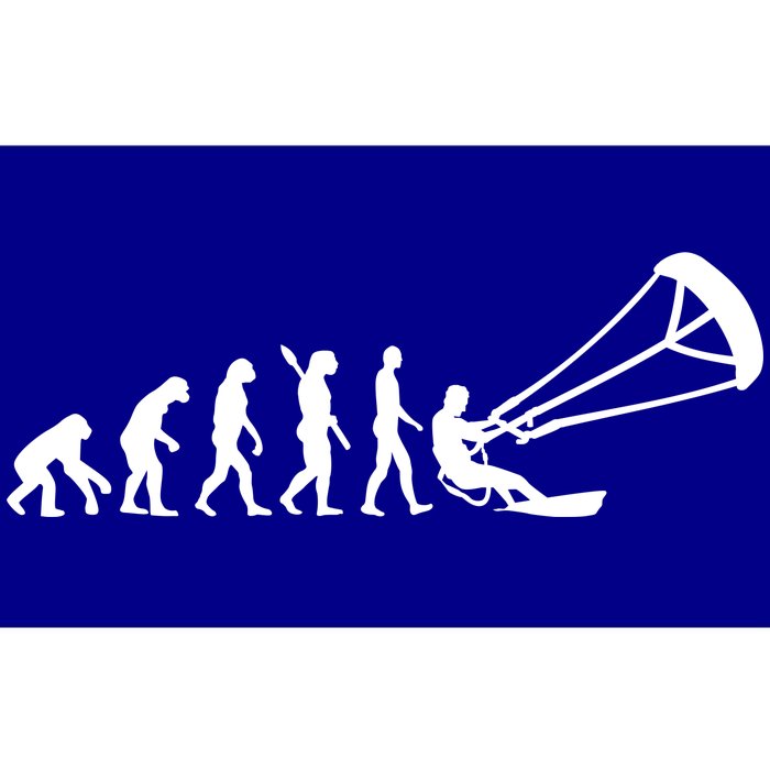 Kite Surfing Evolution Bumper Sticker