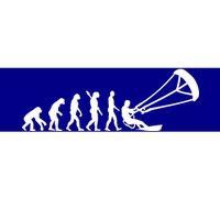 Kite Surfing Evolution Bumper Sticker