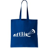 Kite Surfing Evolution Tote Bag