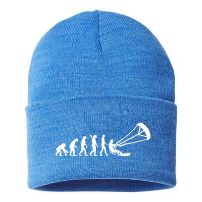 Kite Surfing Evolution Sustainable Knit Beanie