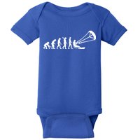 Kite Surfing Evolution Baby Bodysuit