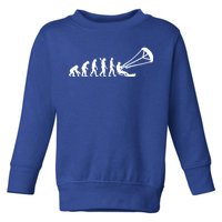 Kite Surfing Evolution Toddler Sweatshirt