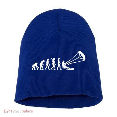 Kite Surfing Evolution Short Acrylic Beanie