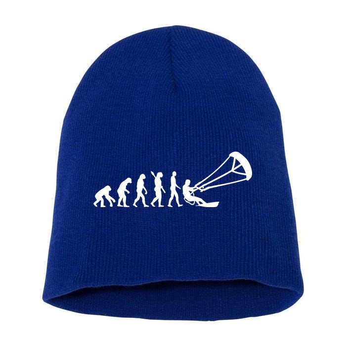 Kite Surfing Evolution Short Acrylic Beanie