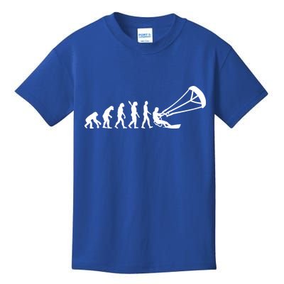 Kite Surfing Evolution Kids T-Shirt