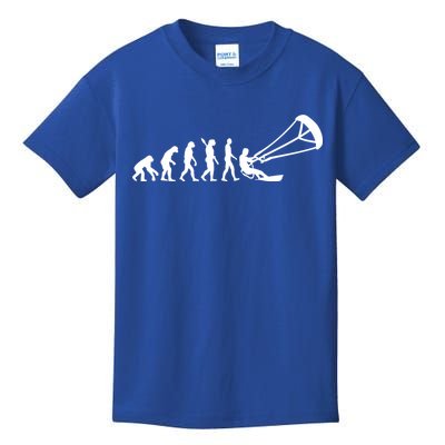 Kite Surfing Evolution Kids T-Shirt