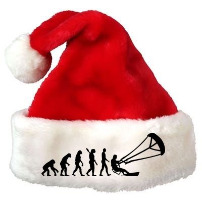 Kite Surfing Evolution Premium Christmas Santa Hat