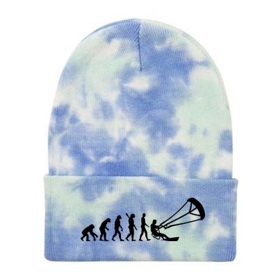 Kite Surfing Evolution Tie Dye 12in Knit Beanie