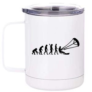 Kite Surfing Evolution 12 oz Stainless Steel Tumbler Cup