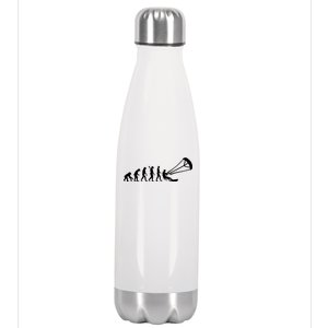 Kite Surfing Evolution Stainless Steel Insulated Water Bottle