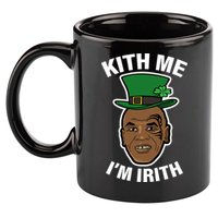 Kith Me Im Irith Funny St Patricks Day 11oz C Handle Ceramic Mug