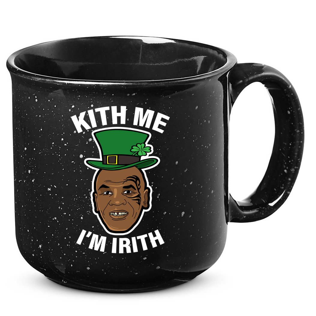 Kith Me Im Irith Funny St Patricks Day 15oz Campfire Ceramic Mug
