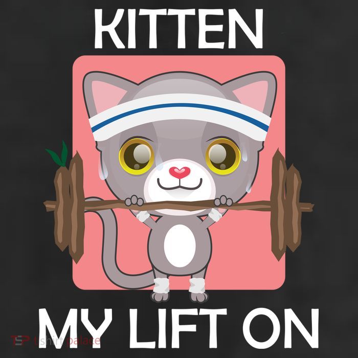 Kitten My lift On 7 Panel Mesh Trucker Snapback Hat