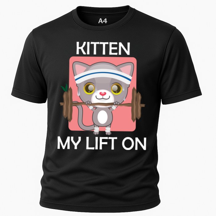 Kitten My lift On Cooling Performance Crew T-Shirt