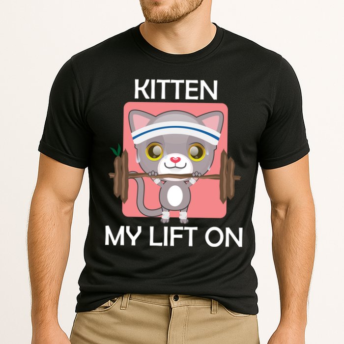 Kitten My lift On Cooling Performance Crew T-Shirt