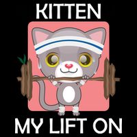 Kitten My lift On 7-Panel Snapback Hat