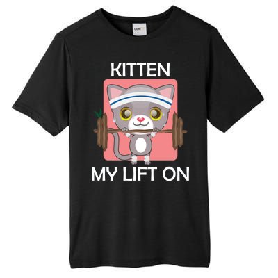 Kitten My lift On Tall Fusion ChromaSoft Performance T-Shirt