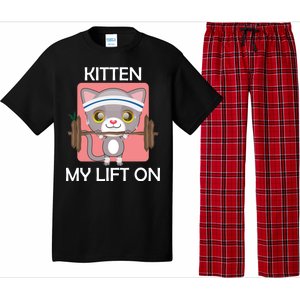 Kitten My lift On Pajama Set