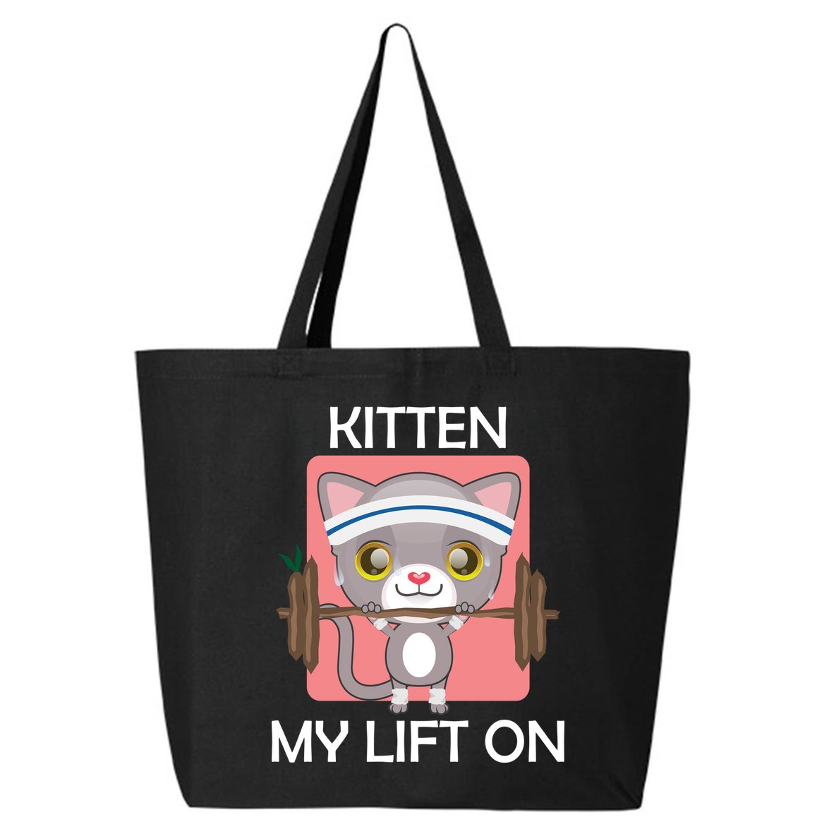 Kitten My lift On 25L Jumbo Tote