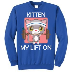 Kitten My lift On Sweatshirt