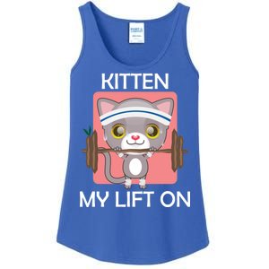 Kitten My lift On Ladies Essential Tank