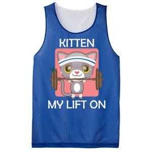 Kitten My lift On Mesh Reversible Basketball Jersey Tank