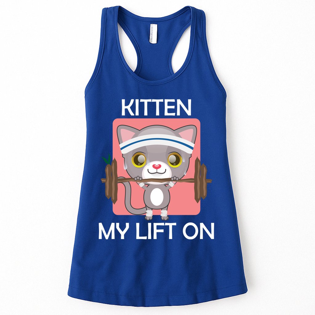 Kitten My lift On Womens Tank Top
