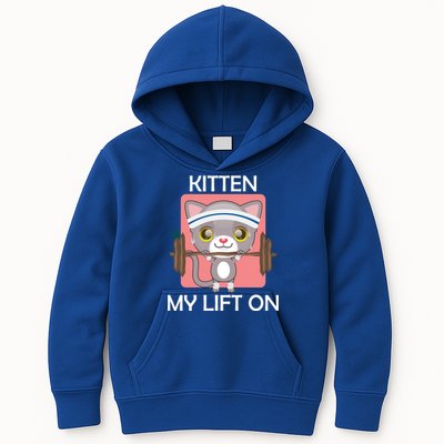 Kitten My lift On Kids Hoodie