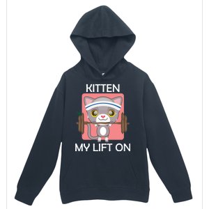 Kitten My lift On Urban Pullover Hoodie