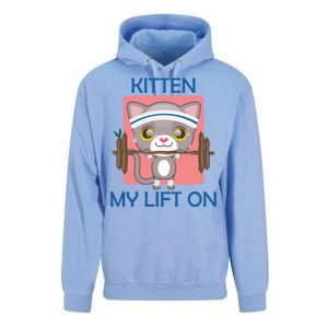 Kitten My lift On Unisex Surf Hoodie