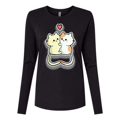 Kitty Love Womens Cotton Relaxed Long Sleeve T-Shirt