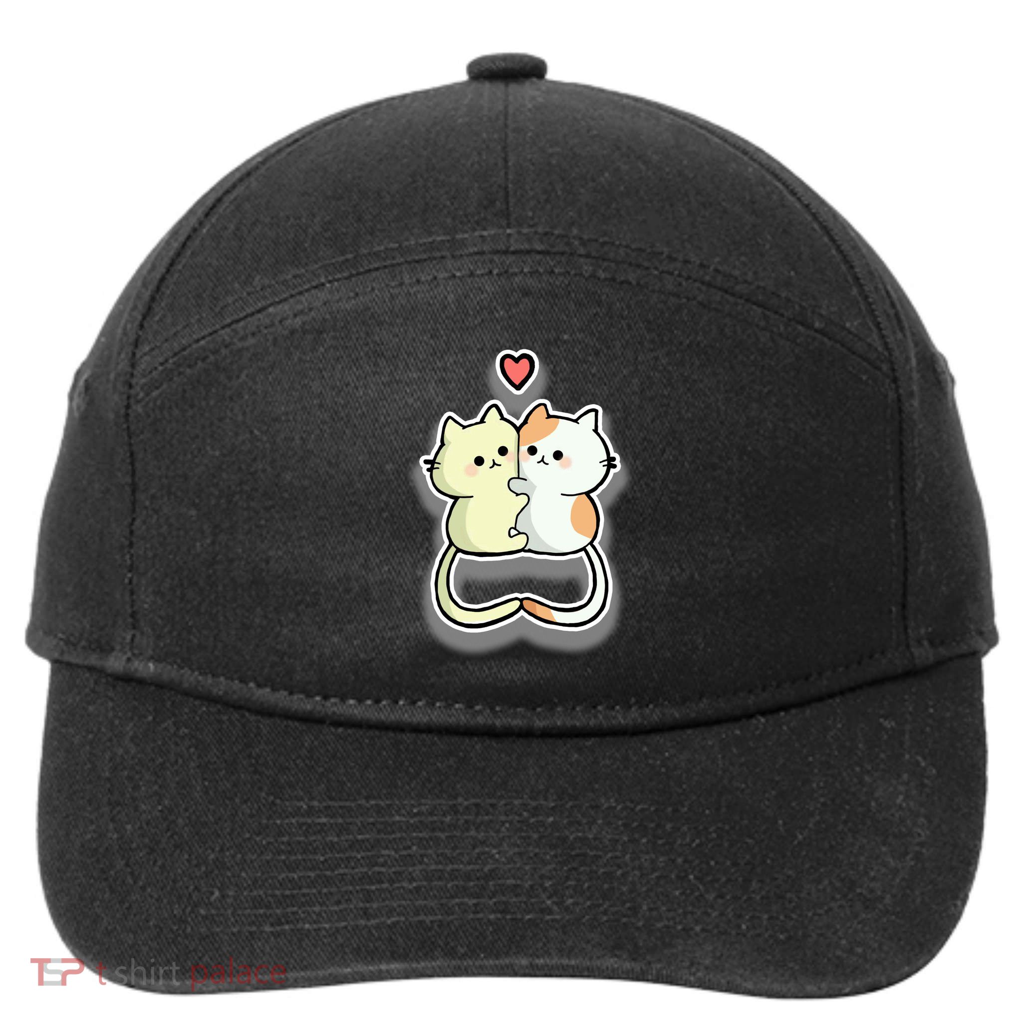 Kitty Love 7-Panel Snapback Hat