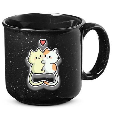 Kitty Love 15oz Campfire Ceramic Mug