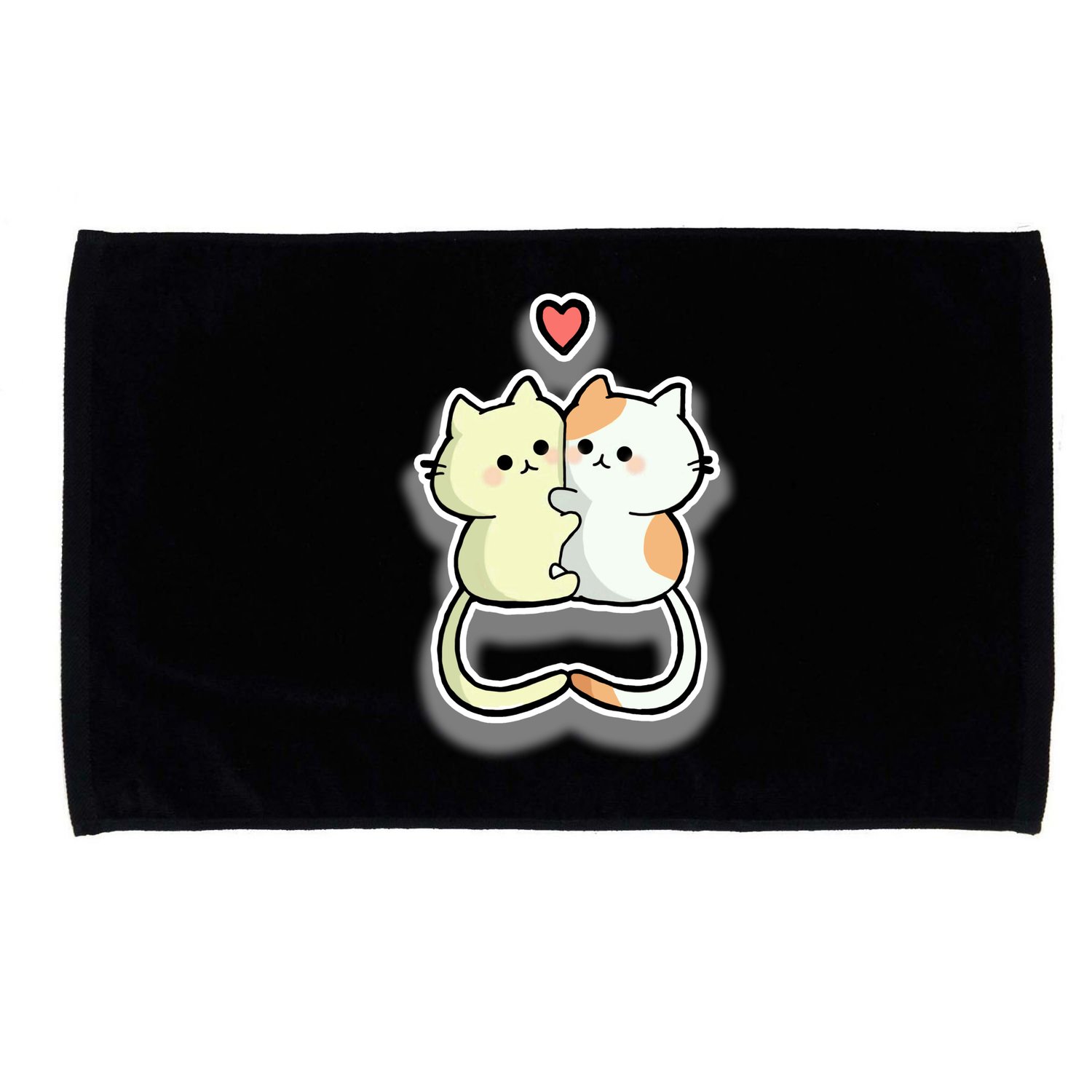 Kitty Love Microfiber Hand Towel