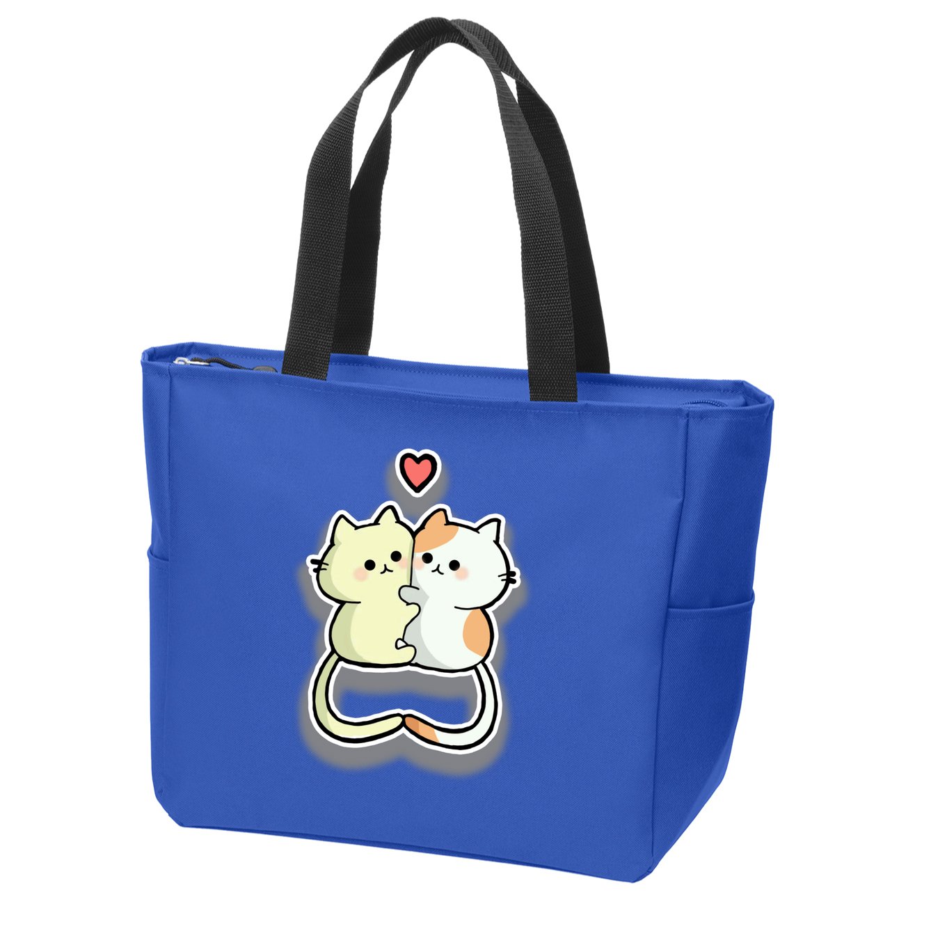 Kitty Love Zip Tote Bag