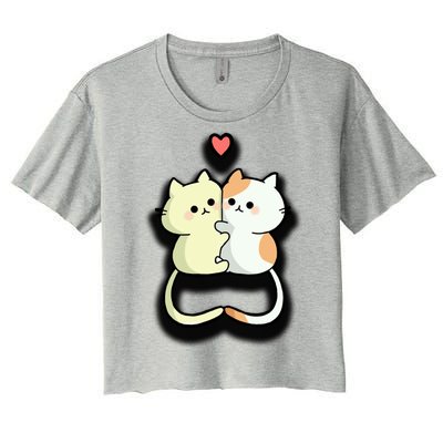 Kitty Love Women's Crop Top Tee