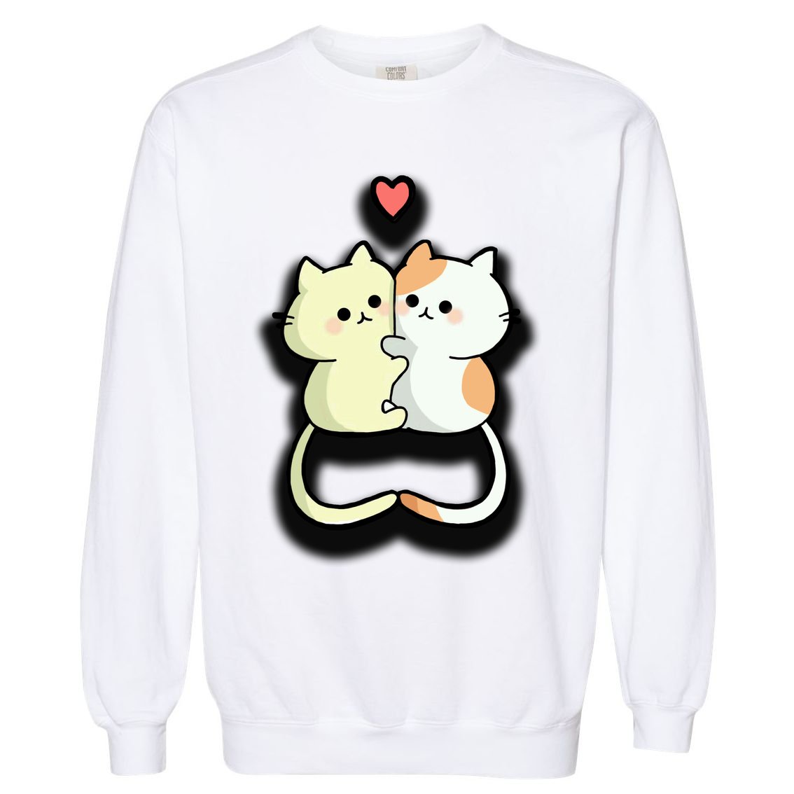 Kitty Love Garment-Dyed Sweatshirt