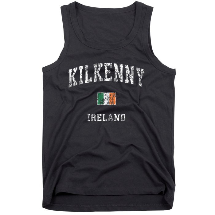 Kilkenny Ireland Vintage Athletic Sports Design Tank Top